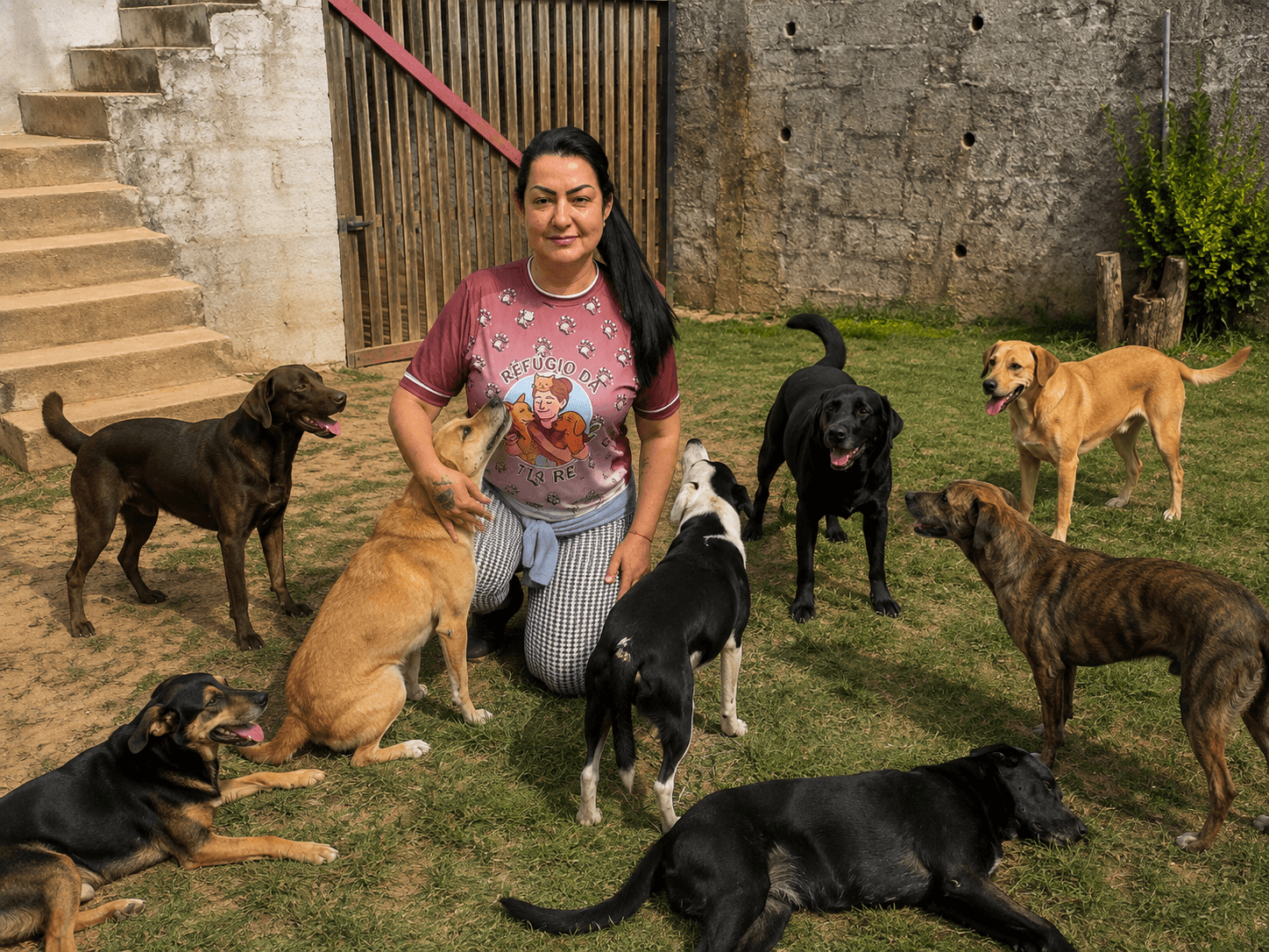Rotina do Refúgio dos Anjinhos: cuidado diário com os animais